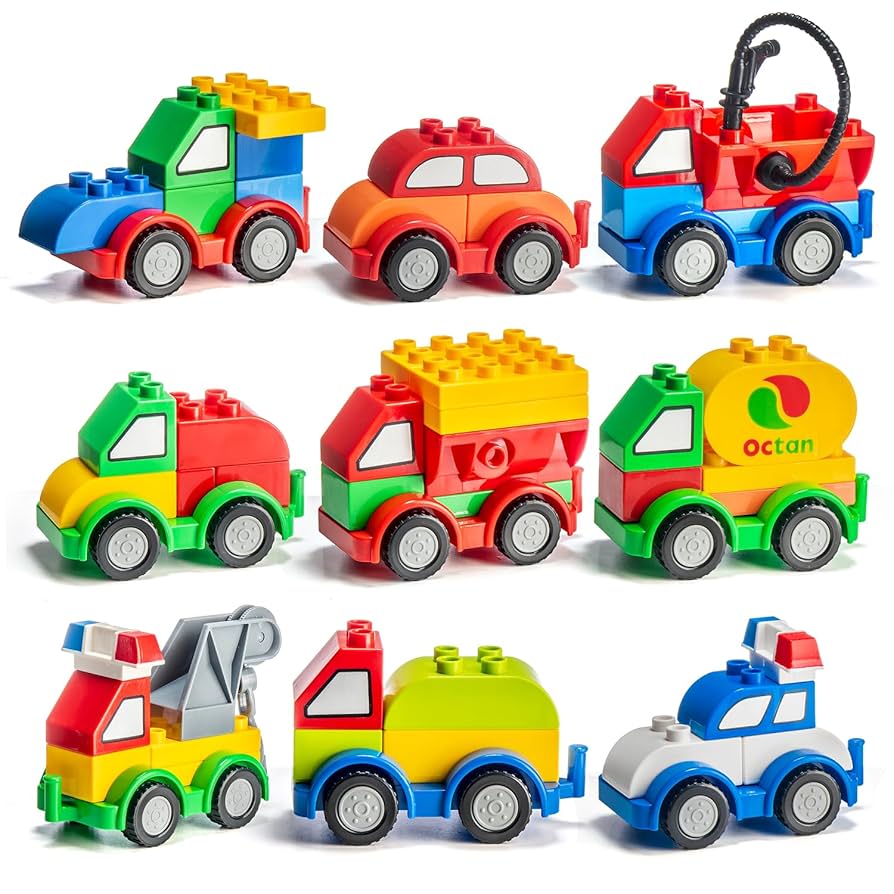 Shipra Play House Building Blocks With Wheel